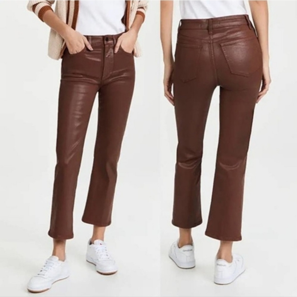 Joe's The Callie Coated High Rise Bootcut Jeans SZ 23